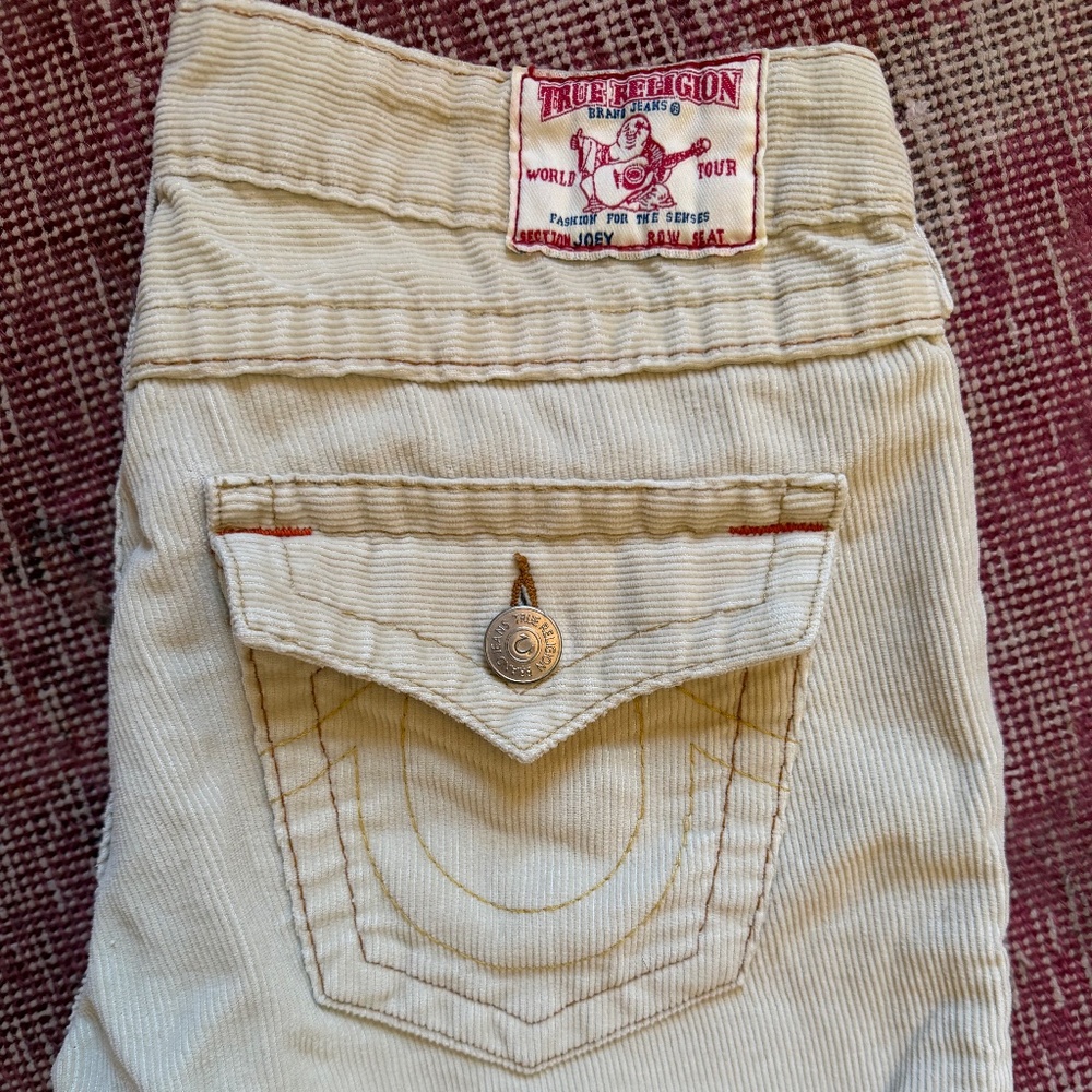 True Religion Joey Corduroy Flare Pants